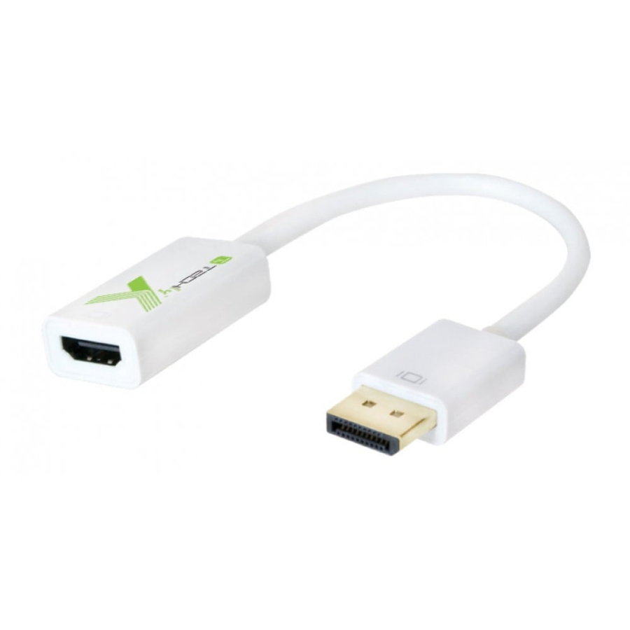 Adattatore Passivo DisplayPort Maschio a HDMI Femmina 4K 30Hz